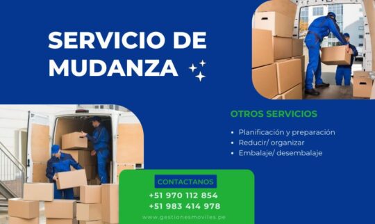 Servicio de mudanza