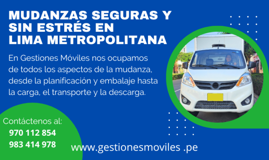 Mudanzas seguras y sin estrés en Lima Metropolitana - Página Web