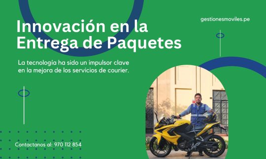 Inovación en la entrega de paquetes - página web