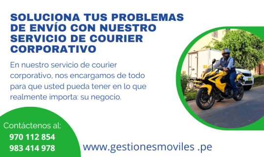 Soluciona tus problemas de envío con nuestro servicio de courier corporativo - pagina web