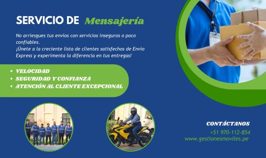 Servicio de Mensajería - Página Web